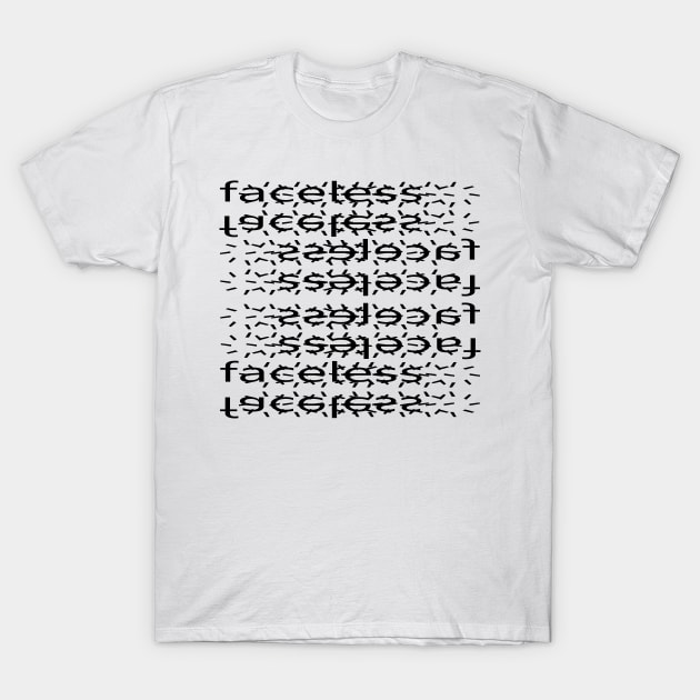 faceless T-Shirt by Oranges